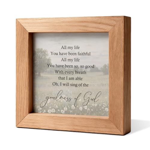 Goodness of God All My Life You Have Been Faithful Hymn Wooden Sign - color: All My Life59