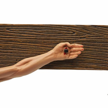 BETHEL STUDIO Catholic Crucifix Wall Cross, 12.6" H Jesus Wall Art