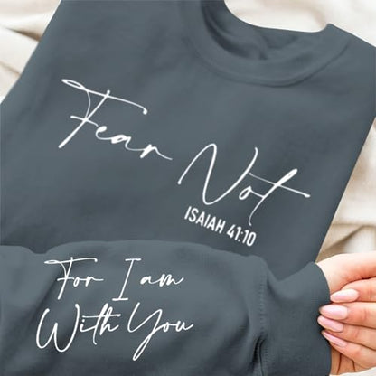 KEEVICI Christian Jesus Faith Sweatshirts for Women Religious Bible Verse God Sweatshirt Graphic Inspirational Cotton Hoodies - color: Deep Gray, size: XX-Large