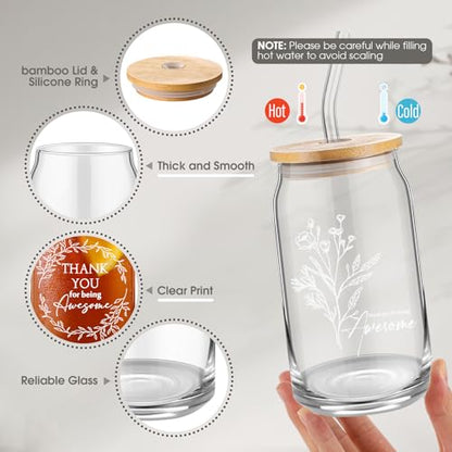 Hoolerry 9 Pcs Thank You Gifts for Women Employee Coworkers, Aesthetics - style: Aesthetics