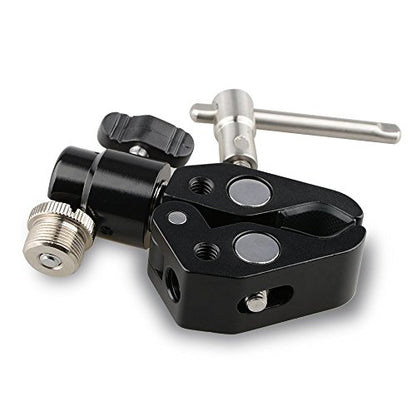 CAMVATE Crab Clamp Articulated 1/4 Mini Ball Head for Microphones - 1465 - size: Mini
