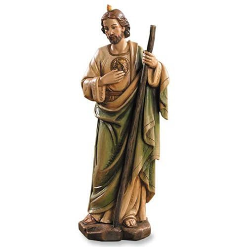 St. Jude Statue - Toscana Resin 8" H - Christian Brands Catholic - color: Saint Jude
