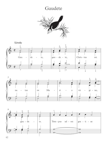 A Treasury of Christmas Songs for Solo Piano: For Beginner & Intermediate Level (Dover Classical Piano Music For Beginners)