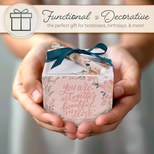 Christian Art Gifts Note Cube & Pen Women: Altogether Beautiful Bible Verse - color: Altogether Beautiful