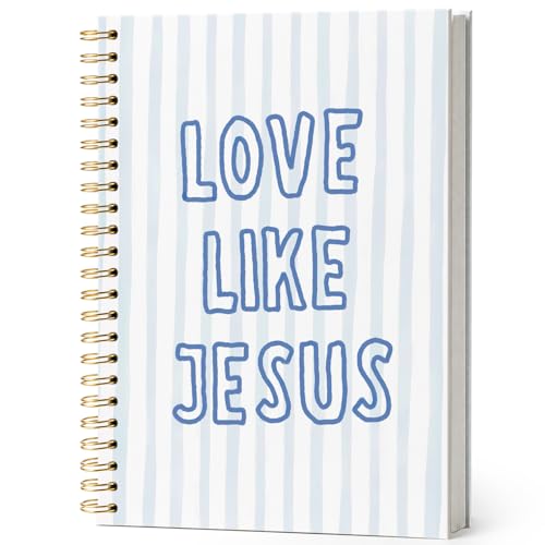 Bible Study Journal Notebook,Christian Prayer Journal for Women Men - color: LOVE LIKE JESUS