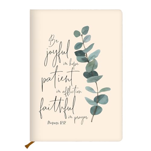 Encouraging Bible Verse Hard Shell Journal Notebook 200 Sheets (5.8 x 8.3) - color: Multi 1158