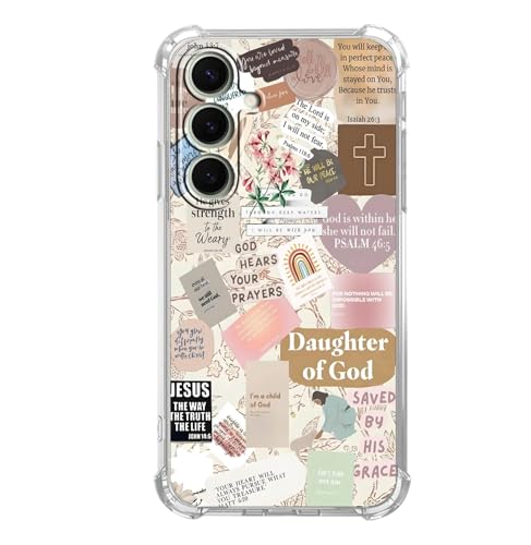 Christian Faith Case for Samsung Galaxy S26 Plus,Religious God is with You,Trendy Cool Soft TPU Bumper Cover for Samsung Galaxy S26 Plus - color: Religion4
