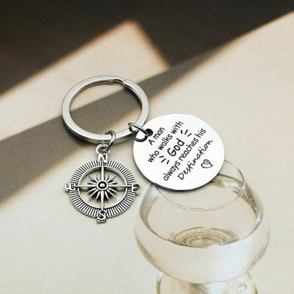 Religious Baptism Gifts for Boys Christian Catholic Confirmation Gift for Men Teen Boys First Communion Christening Easter Basket Stuffers for Him Godson Baptism Catholic for Pastors Faith Church