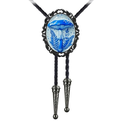 GelConnie Gothic Bolo Tie for Men Women 3D Art Western Cowboy Necktie - color: Jellyfish Bolo Tie