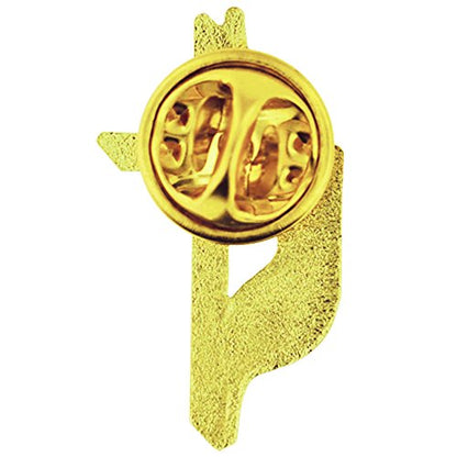 PinMart's Methodist Cross Religious Enamel Lapel Pin - style: 10 Pack