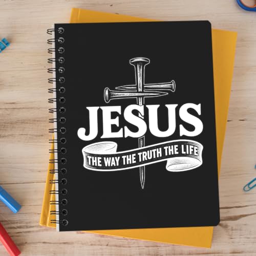 Premium Jesus The Way The Truth The Life Car Decal – Christian Cross Sticker, Faith Vinyl Decal for Car, Truck, Laptop, Christian Gift Size 6x6 inches - size: Size 6x6 inches