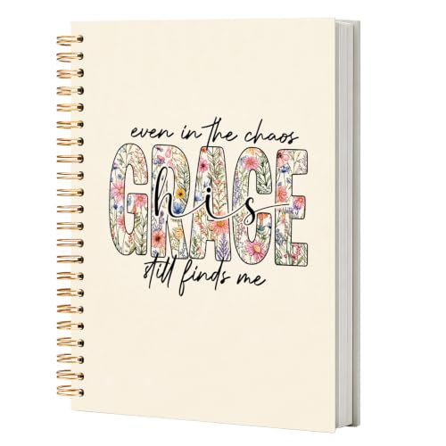 Christian Bible Verse Notebook Journal for Women, 5.5x8.3 - color: white-Bible Verse