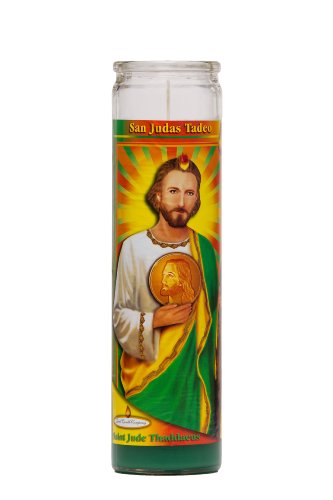 St Jude Religious Prayer Candle / San Jude Novena Vigil Candle / Saint Jude Candle