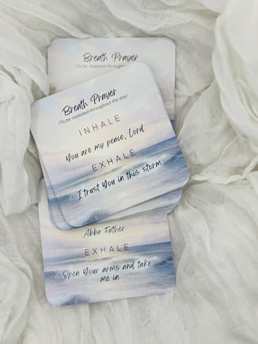 Grief Gifts for Women - Scripture Breath Prayer Cards for Loss & Comfort