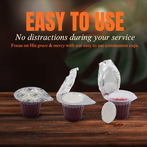 DISCOVERY PRODUCT Prefilled Communion Cups & Wafer,Box of 1000 Traditional - size: Box of 1000 Traditional