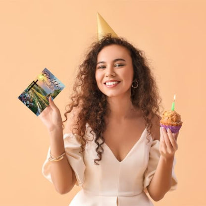 Geyoga 80 Set 4 x 6 Inch Religious Christian Birthday Cards Bulk