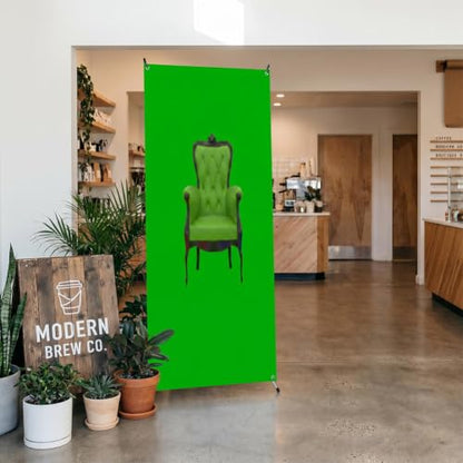 Premium X Banner Stand 24"*72" Perfect for Restaurant and Store Display with Portable Travel Bag (24"*72") （STAND ONLY） (1)