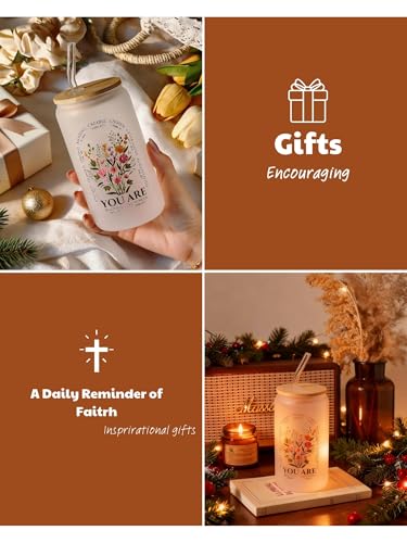 Christian Birthday Gifts for Women, Religious Spiritual Gifts for Women, Catholic Inspirational Baptism Encouraging Thank You Gift for Sisters in Christ Mom Ladies Friends Sister, Mothers Day Gifts
