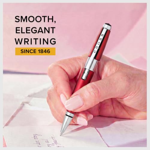 Cross Edge Formula Red Selectip Rollerball Pen, Medium Point, Black Ink - color: Red