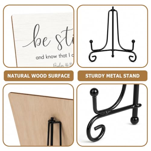 Be Still and Know That I Am God Wood Sign 5.1" Christian Decor(033 - color: Be still4