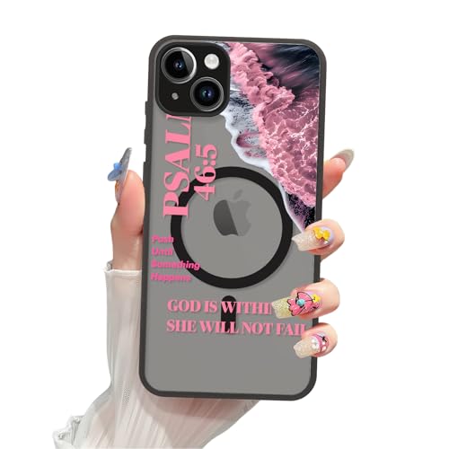 Magnetic Bible Verse Phone Case for iPhone 7/8/SE 2020/2022 4.7",Compatible with MagSafe,Jesus Famous Quotes Pattern Aesthetic Design TPU Shockproof Protective Phone Cover for Girls Women - color: Jesus, size: for iPhone 7/8/SE 2020/2022