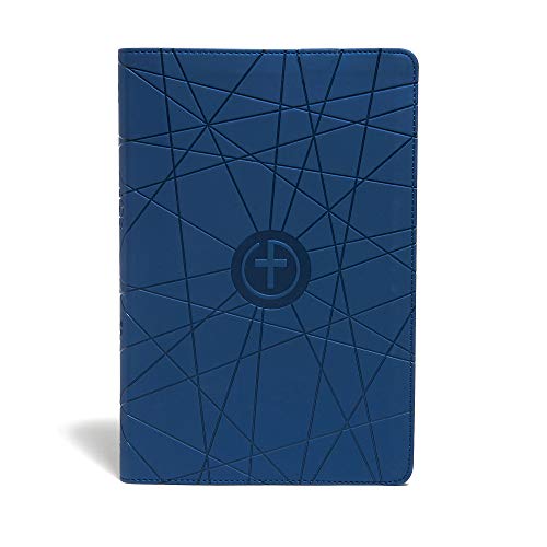 CSB One Big Story Bible, Blue LeatherTouch, Red Letter, Presentation Page, Study Helps for Children, Christ Connections, Memory Verses, Full-Color Maps, Easy-to-Read Bible Serif Type