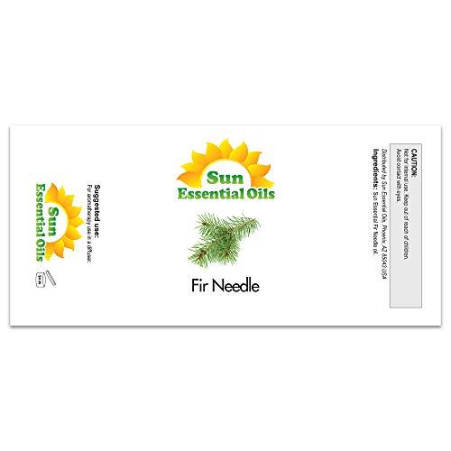Sun Essential Oils Fir Needle Essential Oil 16oz for Aromatherapy, Diffuser, Muscle Ease, Relaxation - size: 16 Fl Oz (Pack of 1)