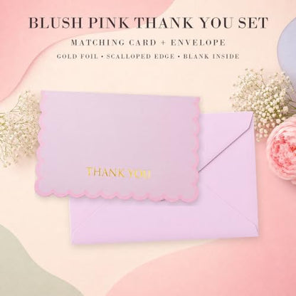 Thank You Cards Bulk with Envelopes, 30 Pack Blank Note Cards Set