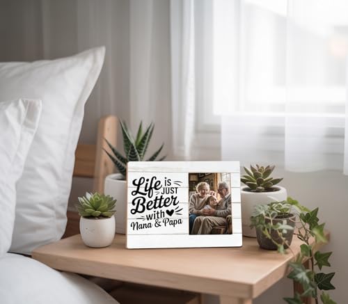 Nana & Papa Gifts Picture Frame - color: papa