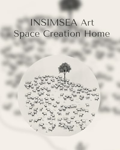 InSimSea Framed Christian Wall Art Jesus and The Lost Sheep Art 12x16 In - color: The Lost Sheep, size: 12"L x 16"W
