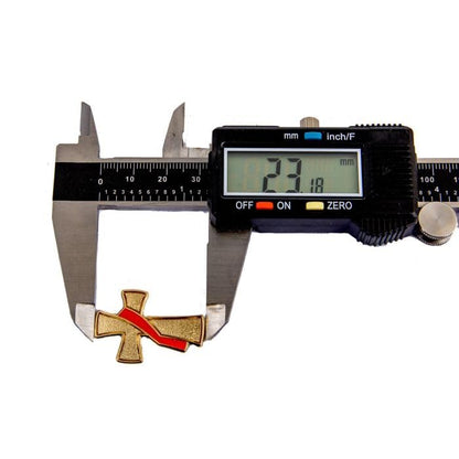 Deacon Cross Lapel Pin