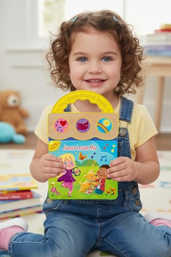 Jesus Loves Me 3-Button Sound Board Book for Babies and Toddlers (Little Sunbeams)