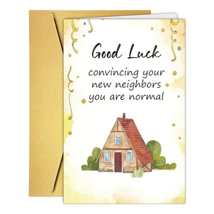 Funny Housewarming Card for Him Her, Perfect for Gifting to Friends Who Just Moved, Lighthearted and Full of Humor. - color: #3