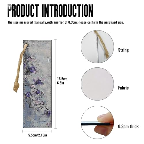 PU Bible Case, Bible Cover for Women,Small Bible Covers with Leather Bookmark (Set of 1), Bible Carrying Case,Art Painting - color: Art Painting, size: Small