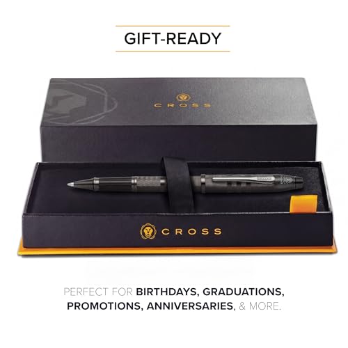 Cross Century II Midnight Black Rollerball Pen, Medium Point, Black Ink - color: Black