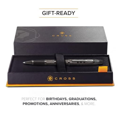 Cross Century II Midnight Black Rollerball Pen, Medium Point, Black Ink - color: Black