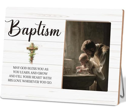 Baptism Picture Frame Gifts for Son - color: baptism 2