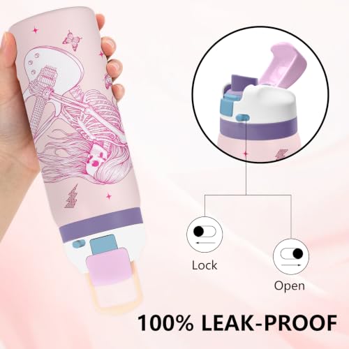 Motherhood Rock 32oz Insulated Water Bottle, Women Gift, 1PCS, Pink - color: Rock-Pink