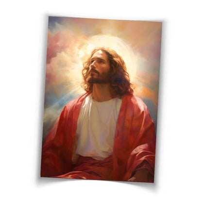 LDS Bookstore Small Christian Art Prints With Inspiring Scripture References And Messages (The Bridegroom, 3x4 Mini Card)