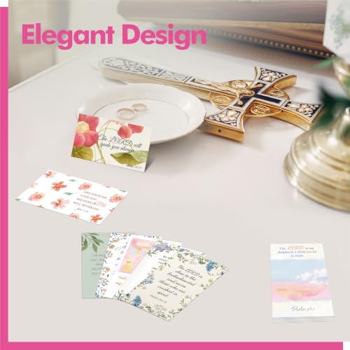 Gethelud Bible Verse Cards, 200 PCS Different Designs Mini Prayer Cards - style: Woman Bible Verse Cards-200 PCS