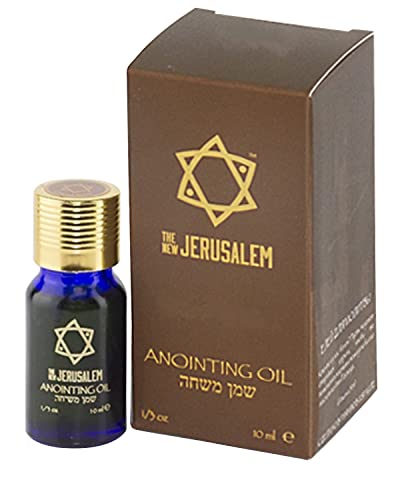 Holy Anointing Oil from Israel, Holy Spiritual Oils Bottles from Jerusalem Blessed, Handmade with Natural Ingredients and Blessed for Wedding Ceremony, Religious Use, 0.34 Fl Oz - size: 0.34 Fl Oz (Pack of 1)