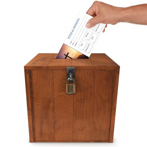 Eaasty 200 Pcs Church Offering Envelopes Bill Size Donation,Cross Style - style: Cross Style