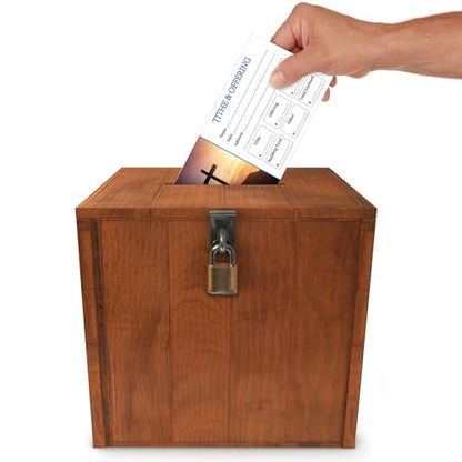 Eaasty 200 Pcs Church Offering Envelopes Bill Size Donation,Cross Style - style: Cross Style