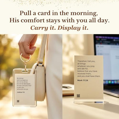 828 Verse Box, Read Me When You Need Comfort - 108 Bible Verse Cards With 108 Complete Devotionals & Prayers, Thoughtful Christian Gift Set, Christian Gifts for Women and Men, Graduations Gift, Teacher Appreciation Gift, Religious Gifts , Gifts For Him an