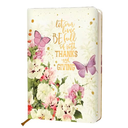 Inspirational Quote Lined Journal Notebook for Women Men, Thank you Gifts - color: Multi 0348