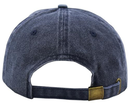 Christian Jesus Hat for Men Women, Adjustable Cotton Embroidered The Way The Truth The Life Baseball Cap - color: Navy