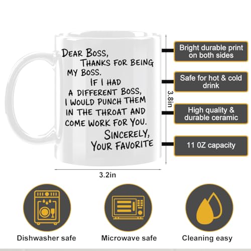 House Funny Gift for Coworker, Thank You Gifts for Boss From Employee - color: Boss