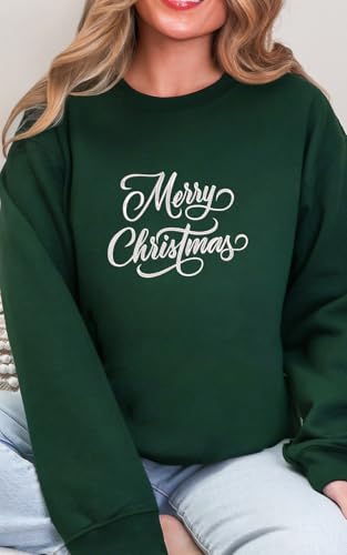 Embroidered Christmas Sweatshirts Festive Holiday Pullover Gifts with Unique Designs for Men and Women - color: Design 2