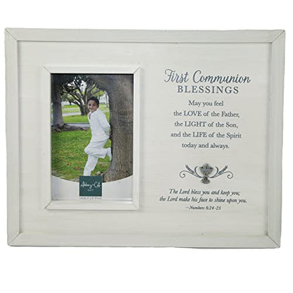 Cathedral Art Abbey & CA Gift 1st Communion Blessings Frame W/Easel & Hanger