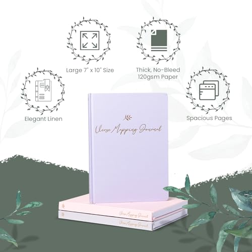 Graceful By Design Linen Bible Verse Mapping Journal - color: Grey
